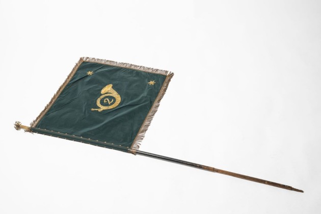 Fahne: 2. Jägerkompanie des Thurgauer Infanterie Bataillons