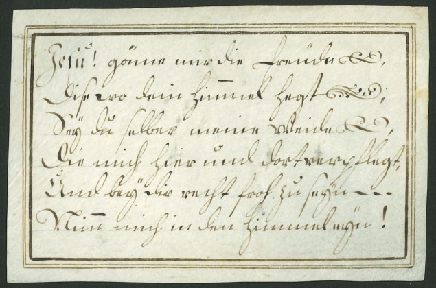 Handschrift mit Gebet, vermutlich aus dem Kloster St. Katharinental bei Diessenhofen