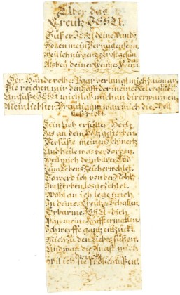 Handschrift mit Gebet, vermutlich aus dem Dominikanerinnenkloster St. Katharinental bei Diessenhofen