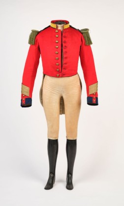 Justaucorps: Uniform eines Schweizer Wachtmeisters der Jägerinfanterie des 1. Schweizer Regiments in Neapel