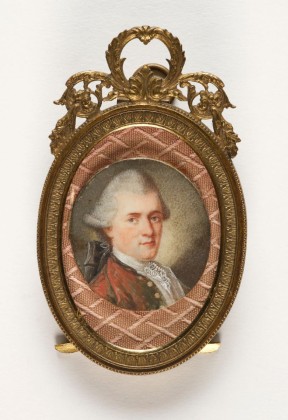 Miniaturporträt von Anton (Anton III.) Gonzenbach (1748–1819)