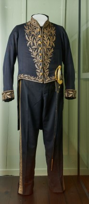 Gala-Uniform von Johann Konrad Kern (1808–1888) aus Berlingen, Staatsmann und Gesandter in Wien und Paris (1857–1883), einer der ersten Schweizer Botschafter (Diplomat)