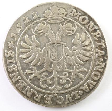 Münze: 1-Taler-Stück der Stadt Luzern, geprägt in Luzern, aus dem Nachlass von Karl Asmund Kappeler (1844–1924), Kaufmann in Kolumbien