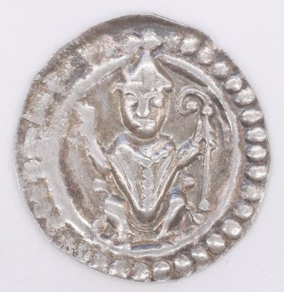 Münze: Pfennig des Bistums Konstanz, geprägt in Konstanz zur Zeit von Bischof Heinrich I. von Tanne (1233–1248) 
