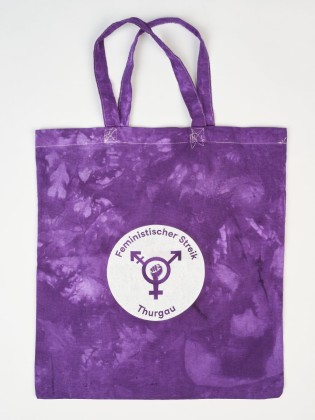 Baumwolltragtasche mit Aufdruck zum Feministischen Streik 2023 in Frauenfeld