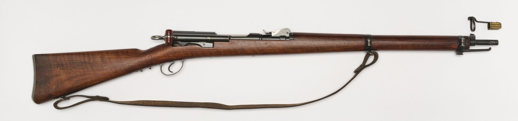 Gewehr der Frauenfelder Kadetten, Gradzugverschluss für Einzelladung, nach dem eidgenössischen Modell 1897