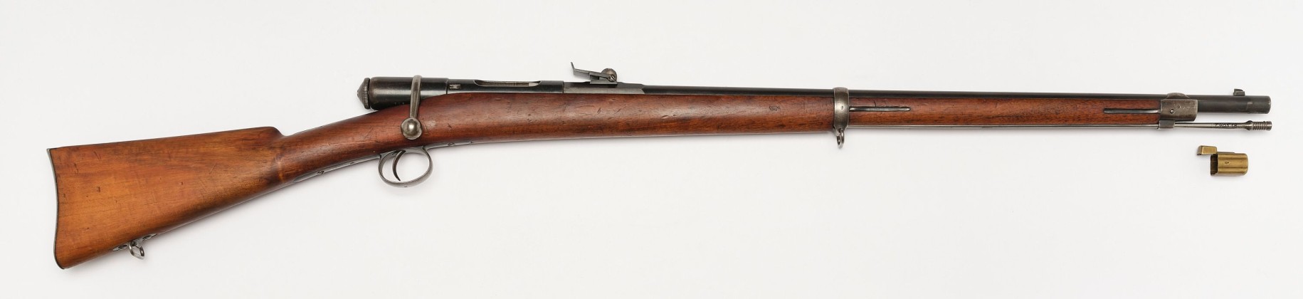 Kadettengewehr für Einzelladung, Hinterlader mit Zylinderverschluss nach dem System Vetterli, eidgenössisches Modell 1870, Typ II
