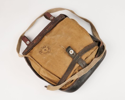 Militär-Tasche: Brotsack für Artillerie und Train (militärisches Transportwesen) nach der eidgenössischen Ordonnanz von 1885/1898