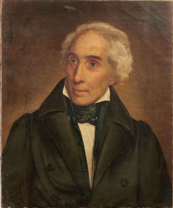 Gemälde: Brustporträt von Johann Heinrich Mayr (1768–1838), Textilfabrikant in Arbon
