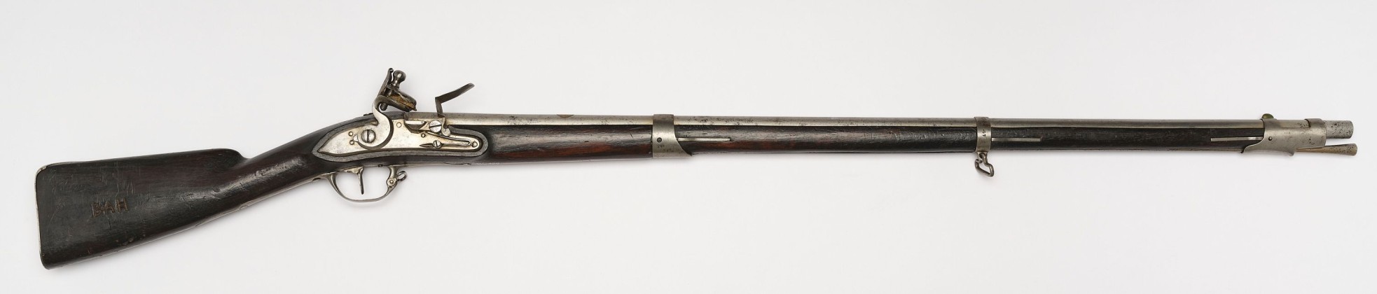 Steinschlossgewehr der Infanterie, Vorderlader einer kantonalen Truppe der Schweiz